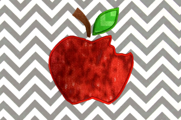 Apple with Bite Applique Review