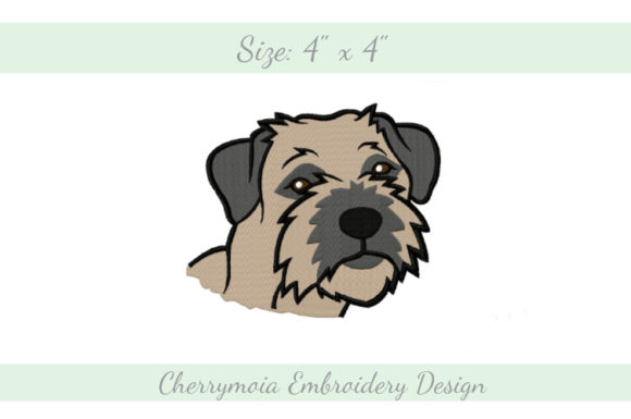 Border Terrier: A Designer's Review for Boutique Sweatshirt Embroidery