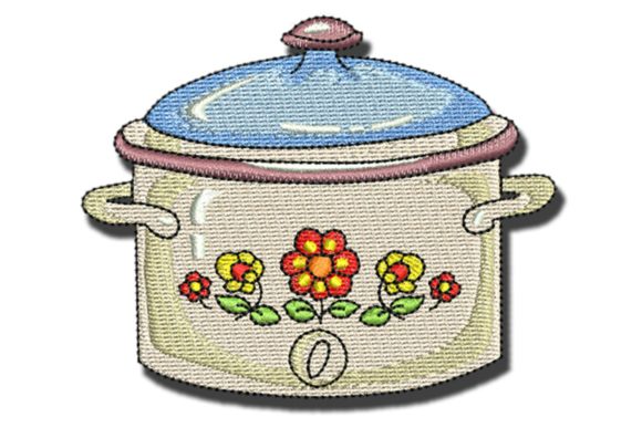 Crock Pot: A Designer’s Review for Real Kitchen Embroidery Projects