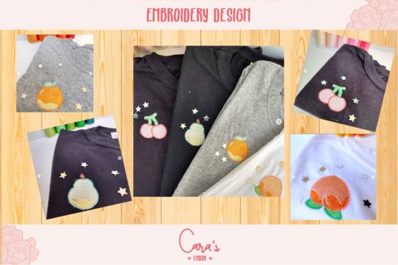 Cute Fruits: A Seller's Review of This Whimsical Embroidery Design