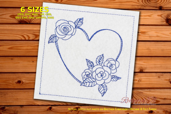 Love Flower Redwork Review