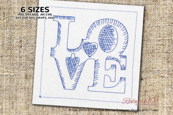 Love Words Redwork: A Designer’s Seasonal Review