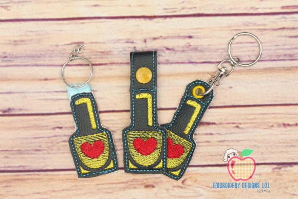 Nail Polish Bottle Keyfob ITH: Hands-On Review