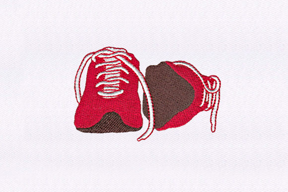 Red Shoes Design for Personalized Gifts