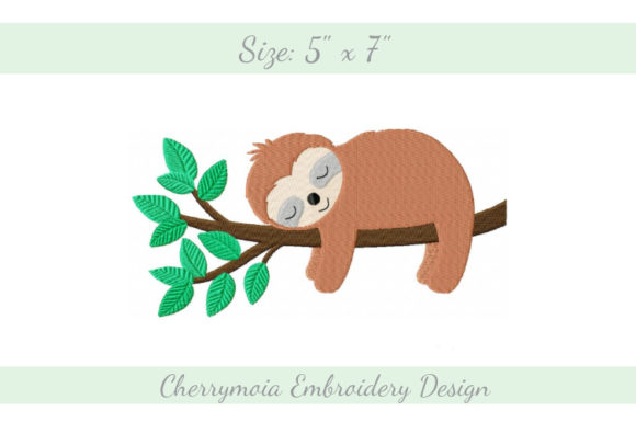 Sleeping Sloth: A Seasonal Embroidery Design Review