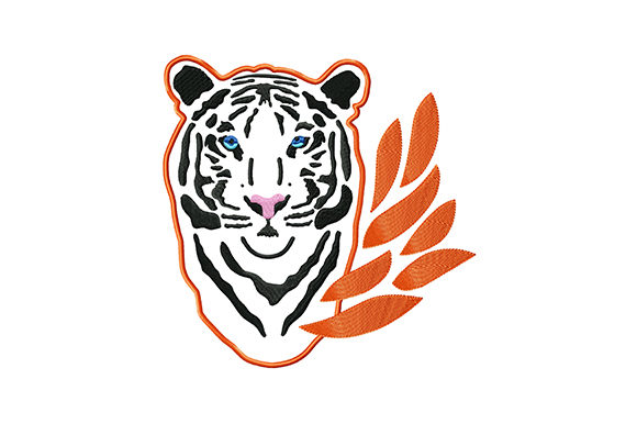 Tiger Head with Leaves: A Designer's Review